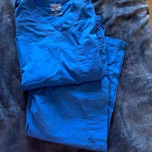 Royal Blue Scrub Set-Unisex